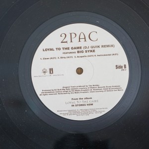 2Pac - Bonus Tracks From The Platinum LP "Loyal To The Game" - Image 2