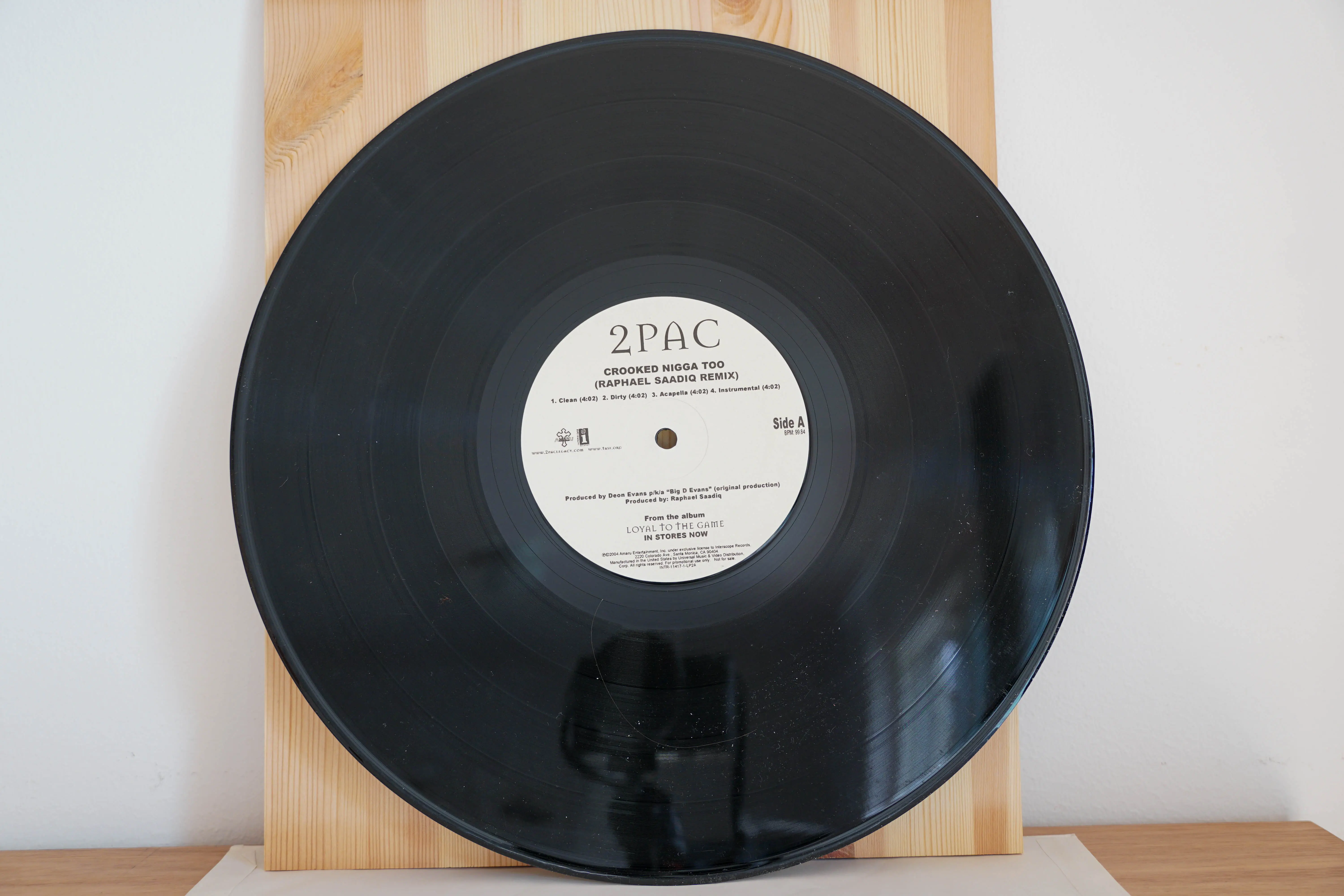 2Pac - Bonus Tracks From The Platinum LP "Loyal To The Game" - Image 3
