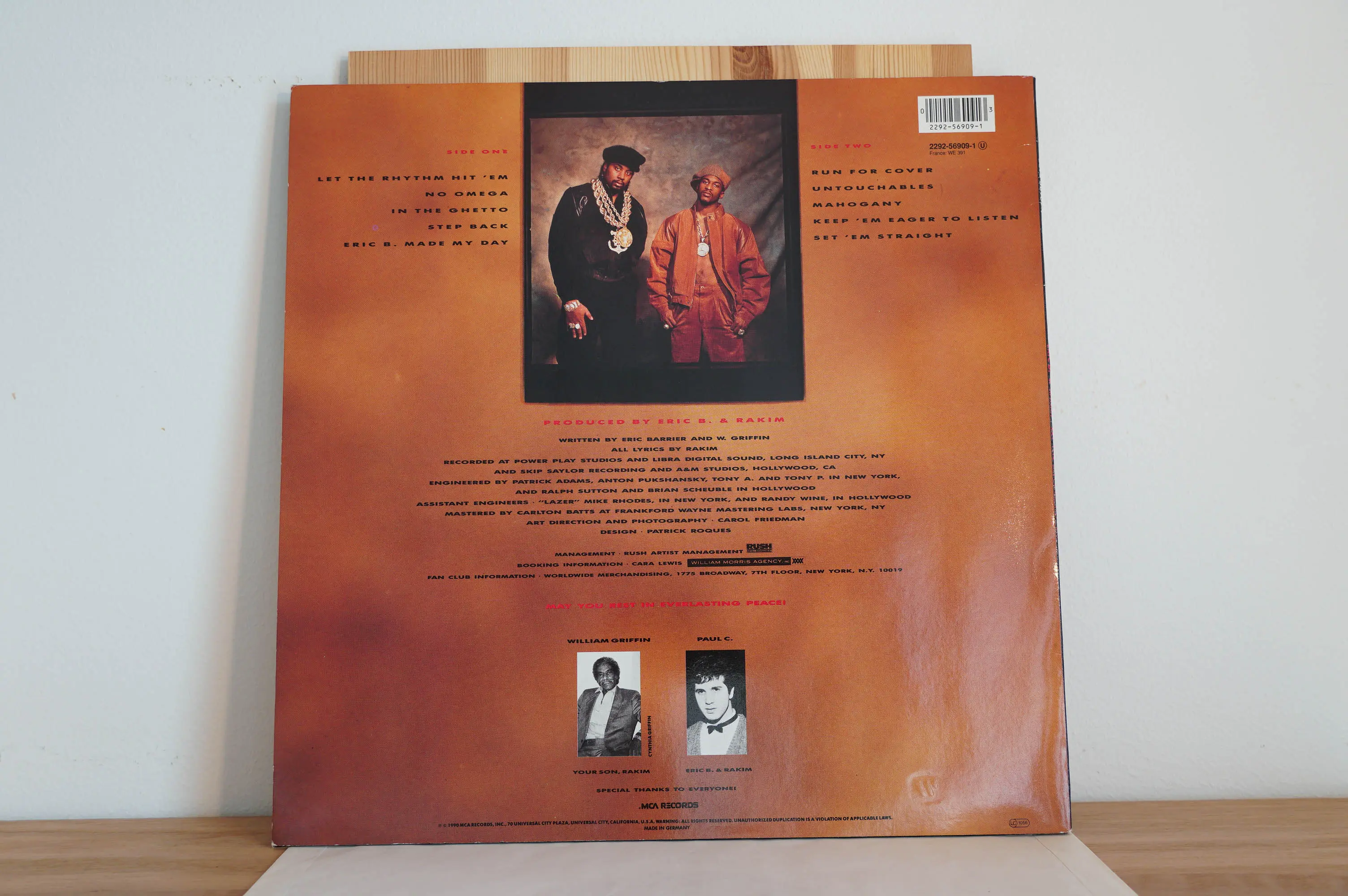 Eric B. & Rakim - Let The Rhythm Hit 'Em - Image 2