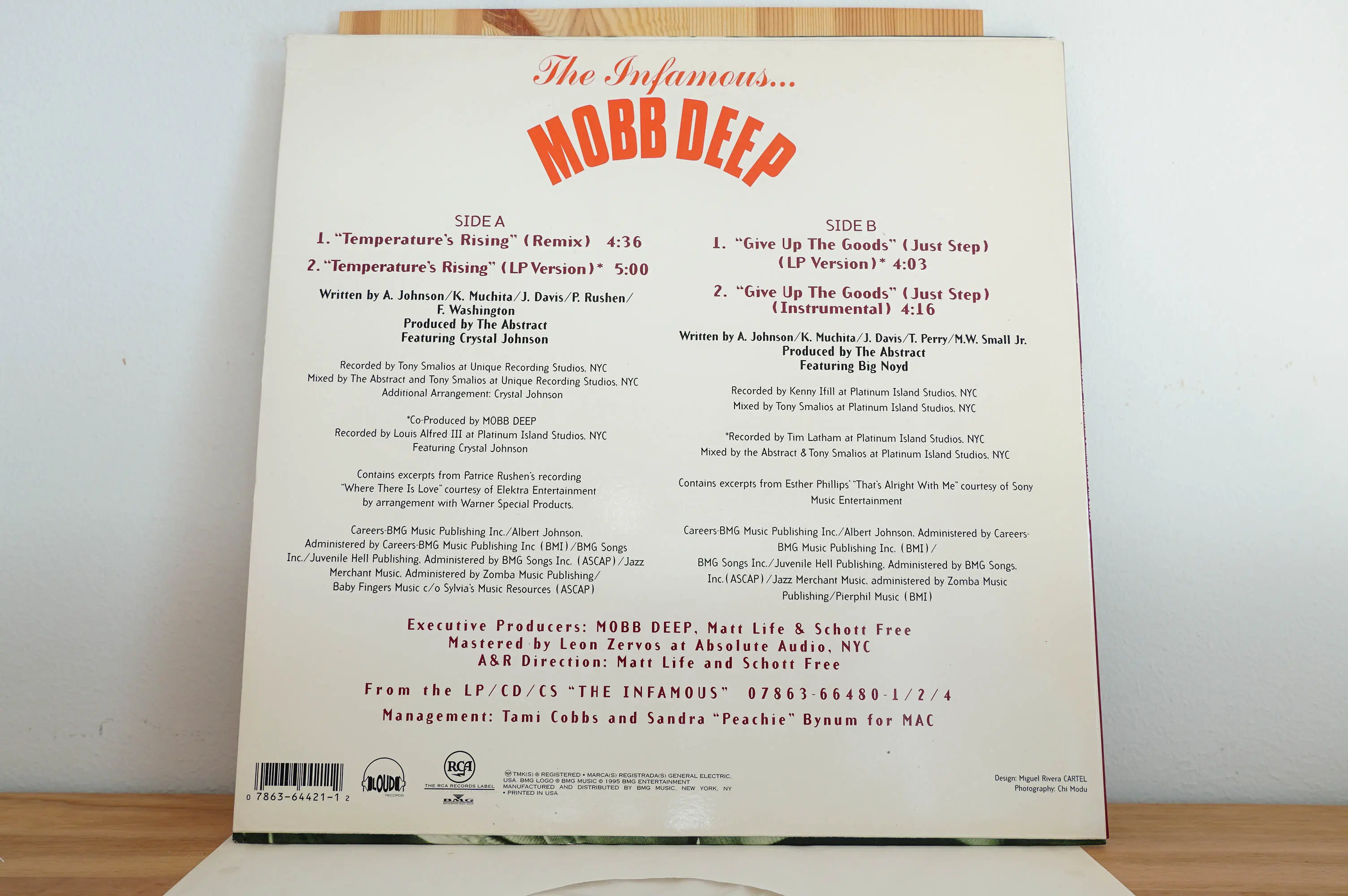 Mobb Deep - Temperature's Rising / Give Up The Goods - Image 2