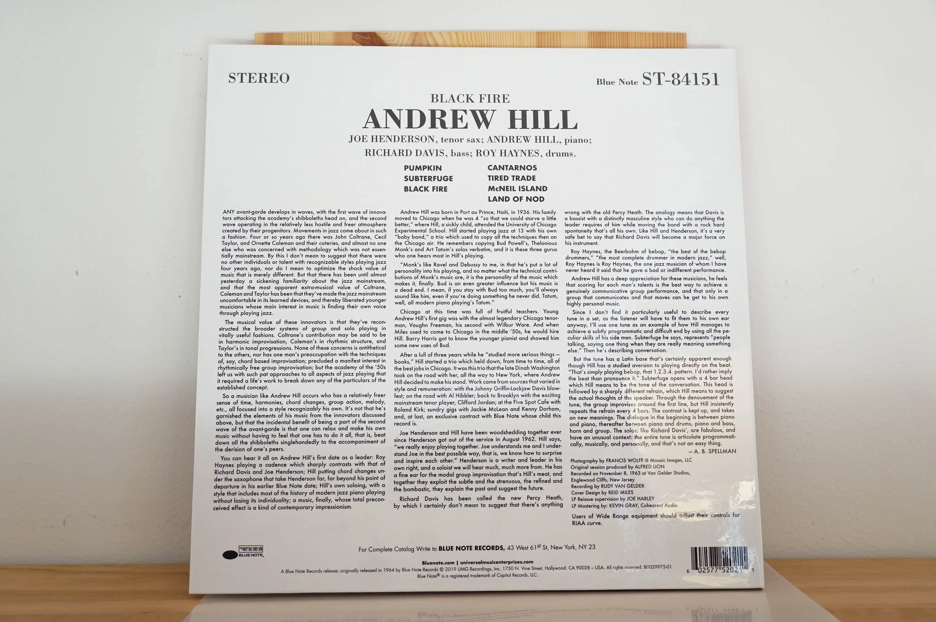 Andrew Hill - Black Fire - Image 4