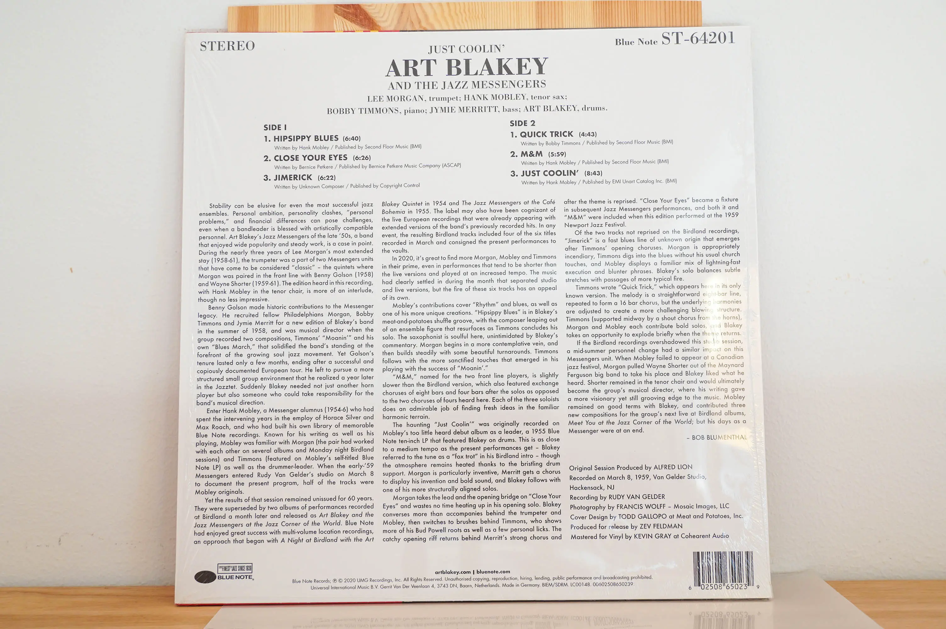Art Blakey & The Jazz Messengers - Just Coolin' - Image 2