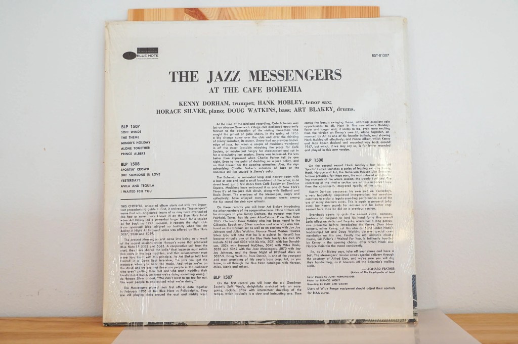 Art Blakey & The Jazz Messengers - At The Cafe Bohemia Volume 1
