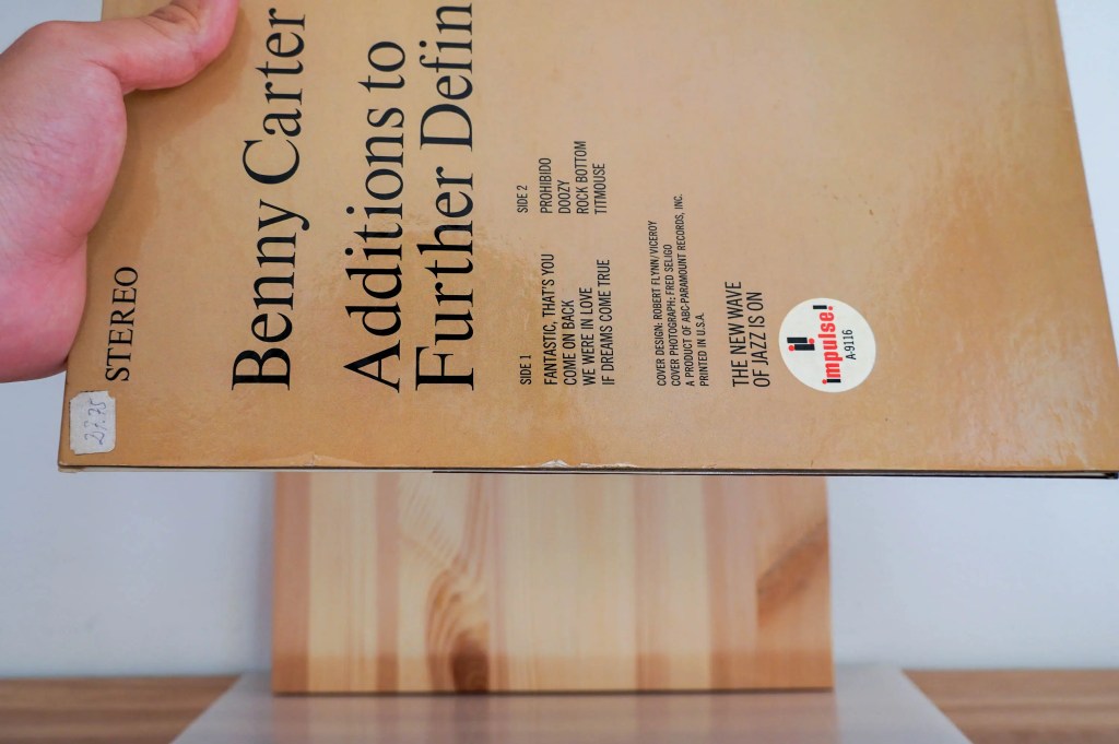 Benny Carter - Additions To Further Definitions