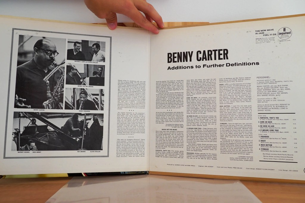Benny Carter - Additions To Further Definitions