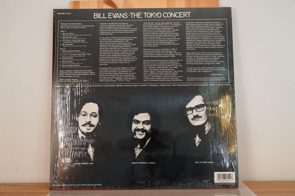 Bill Evans - The Tokyo Concert