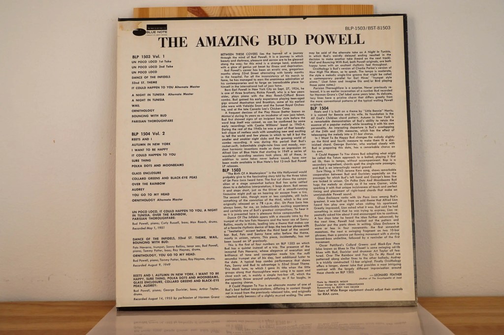 Bud Powell - The Amazing Bud Powell, Volume 1