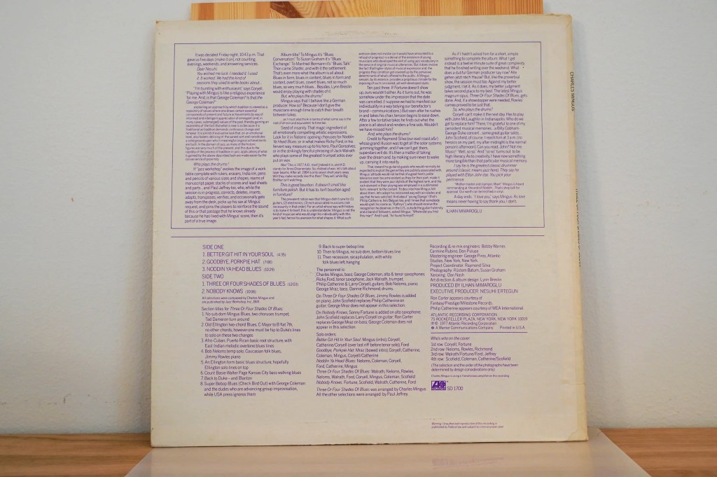 Charles Mingus - Three Or Four Shades Of Blues