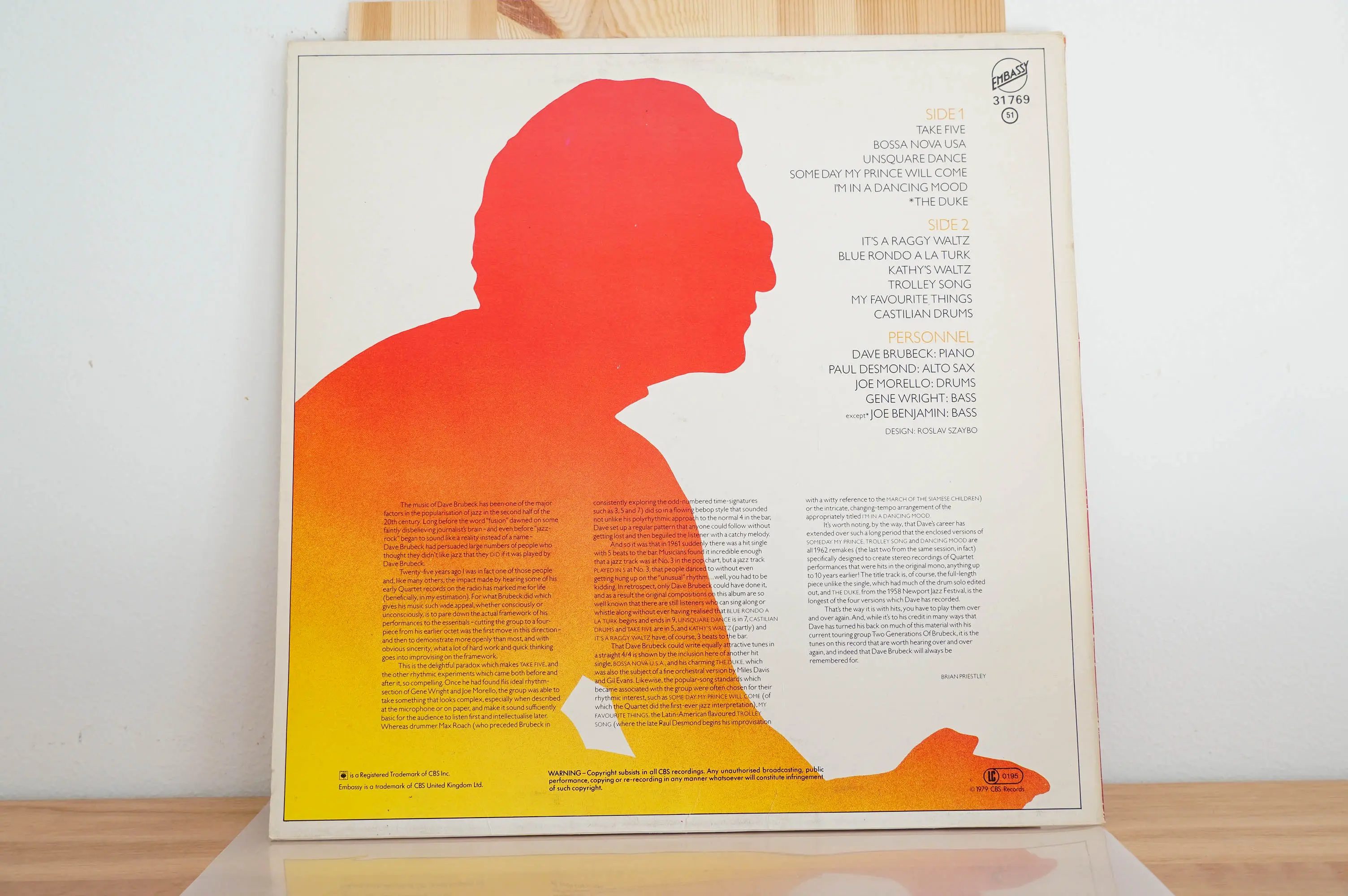 Dave Brubeck - Take Five - Image 4