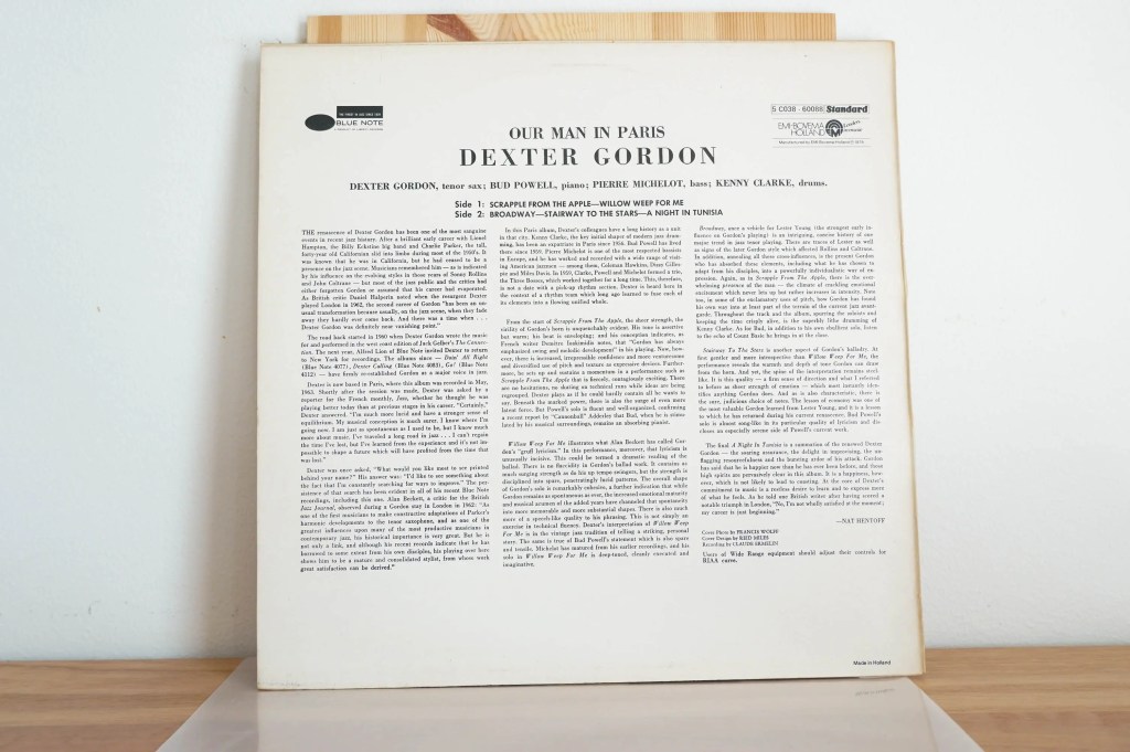 Dexter Gordon - Our Man In Paris