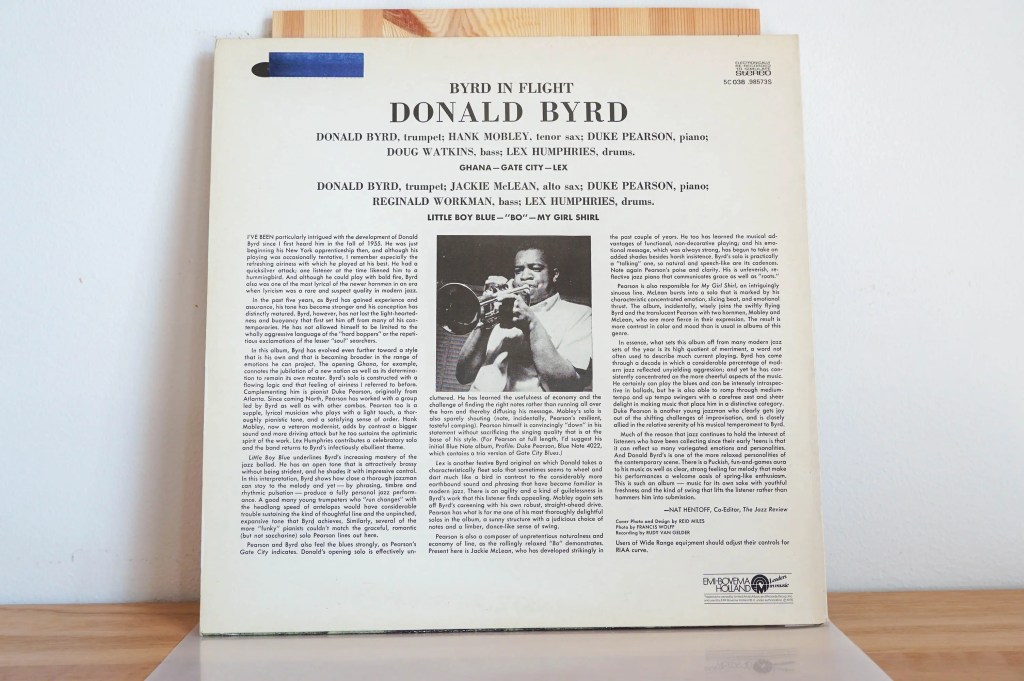 Donald Byrd - Byrd In Flight