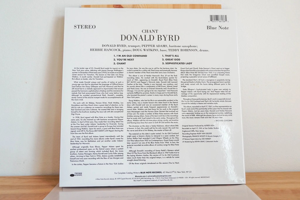 Donald Byrd - Chant
