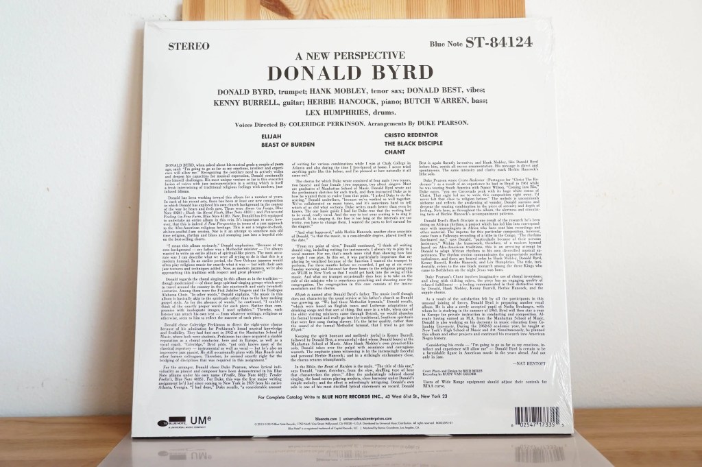 Donald Byrd - A New Perspective