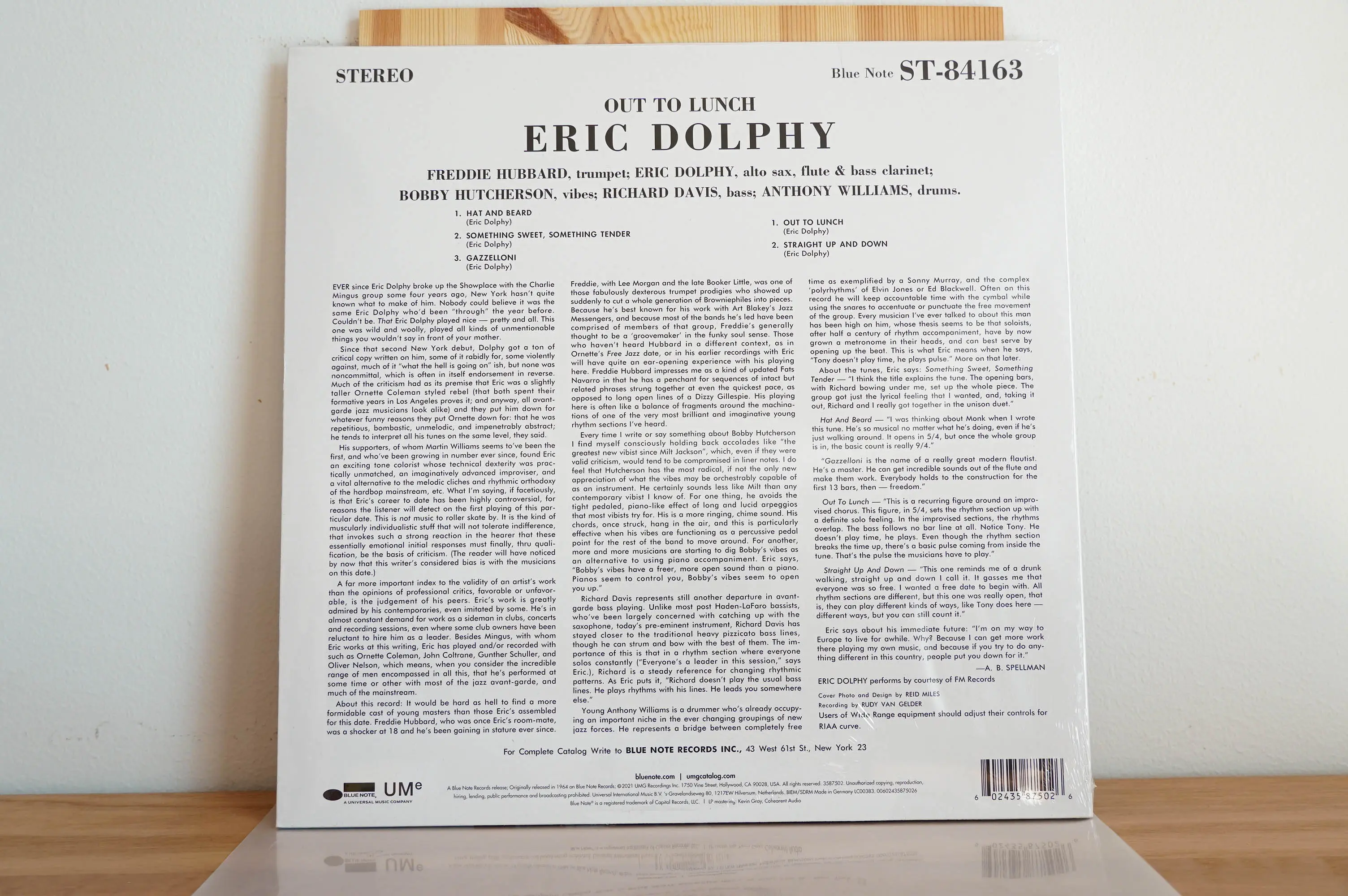Eric Dolphy - Out To Lunch! - Image 2
