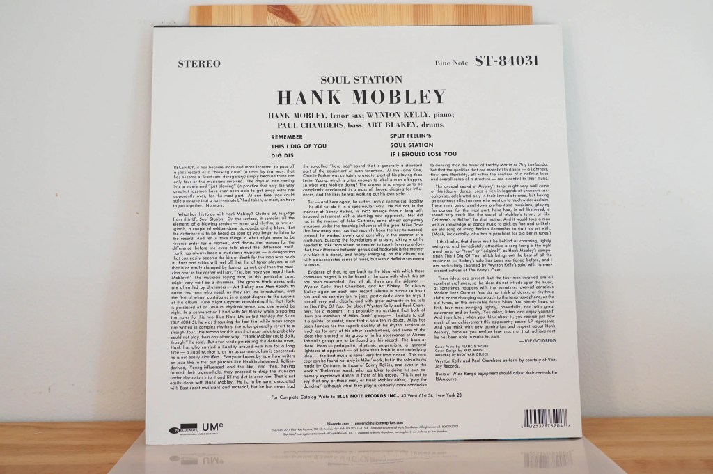 Hank Mobley - Soul Station