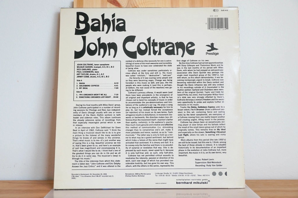 John Coltrane - Bahia