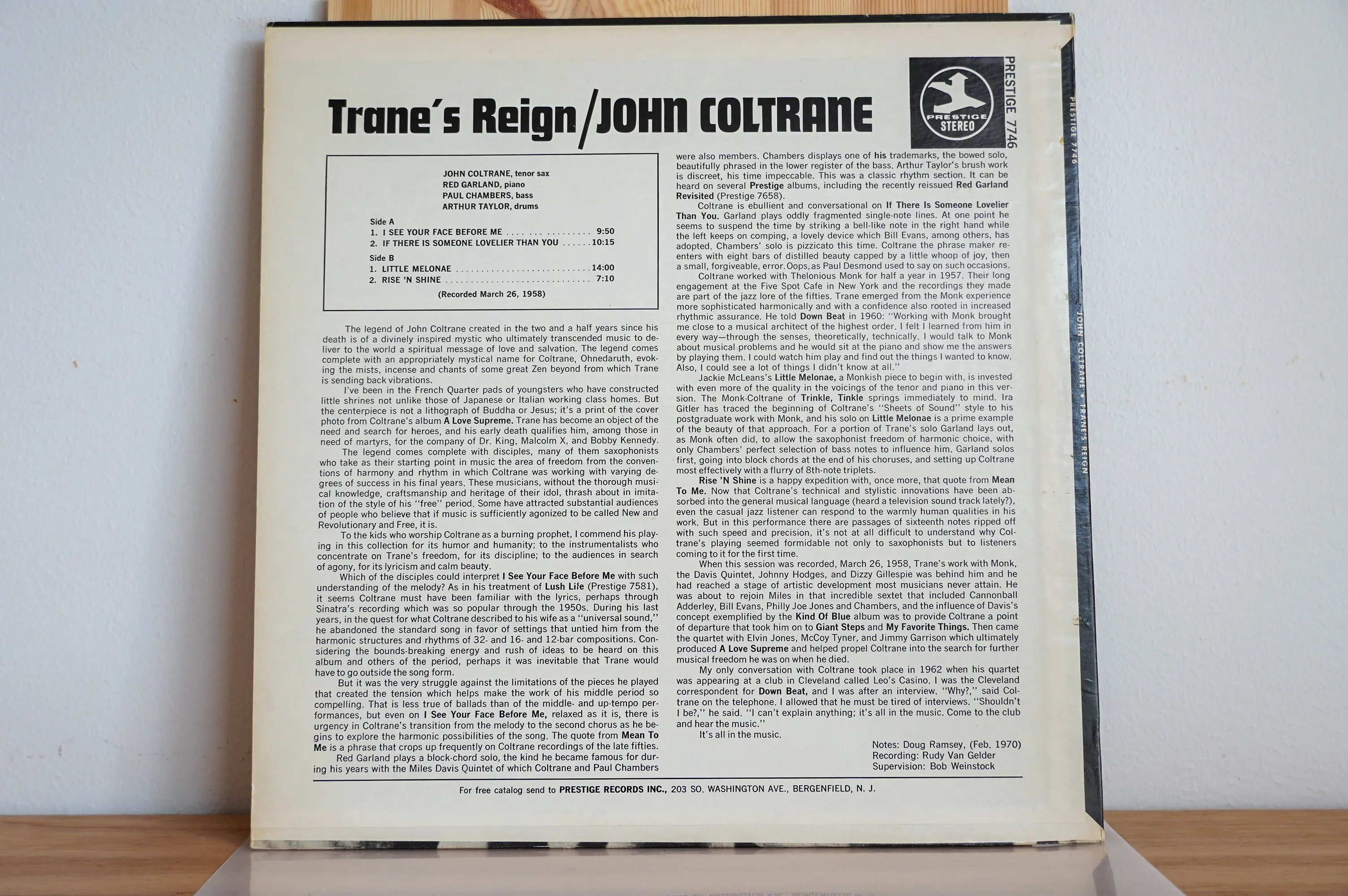John Coltrane - Trane's Reign - Image 4
