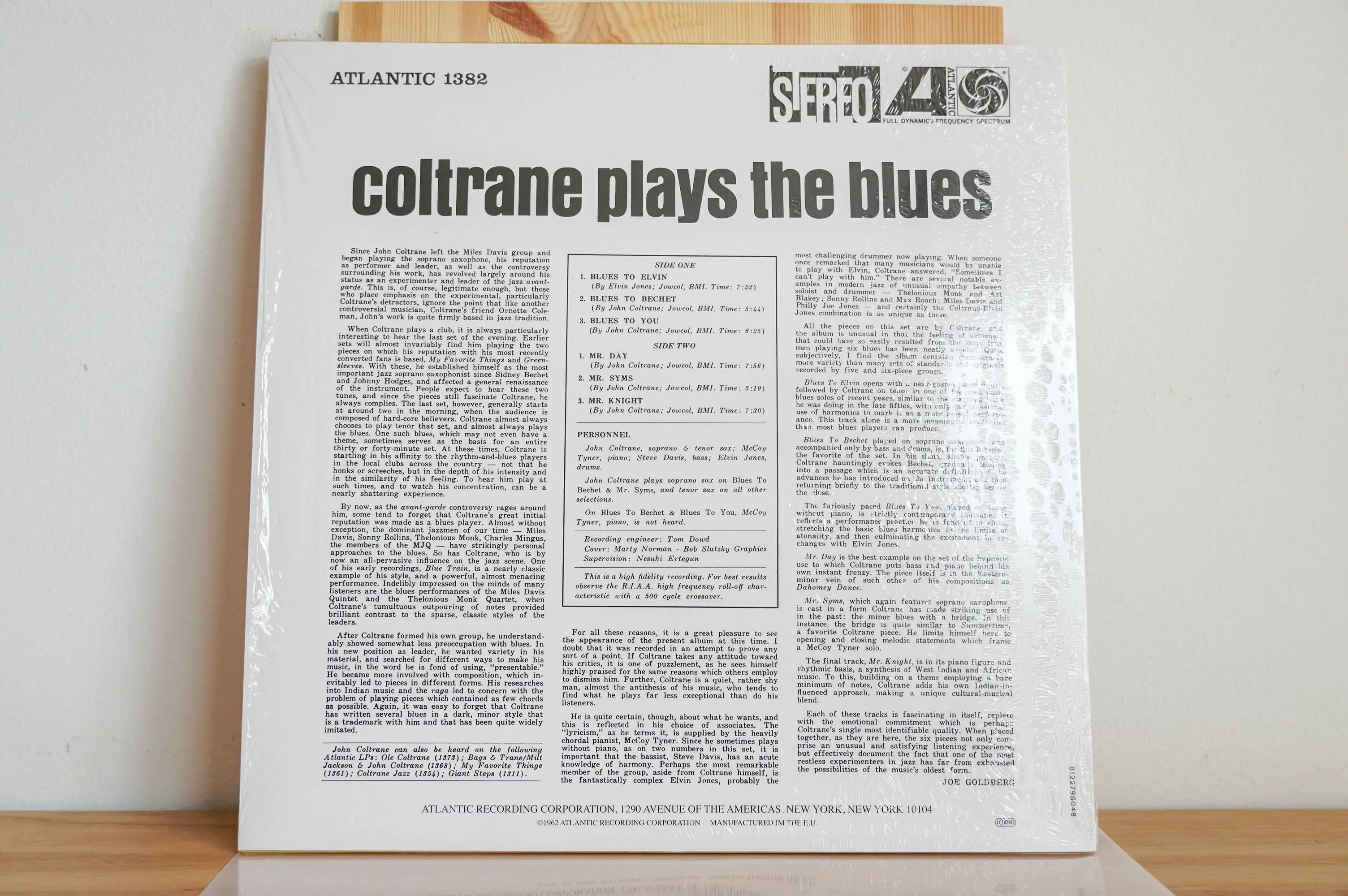 John Coltrane - Coltrane Plays The Blues - Image 4
