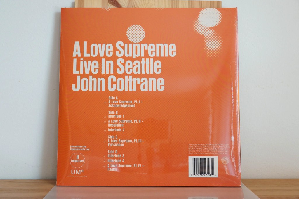 John Coltrane - A Love Supreme: Live In Seattle