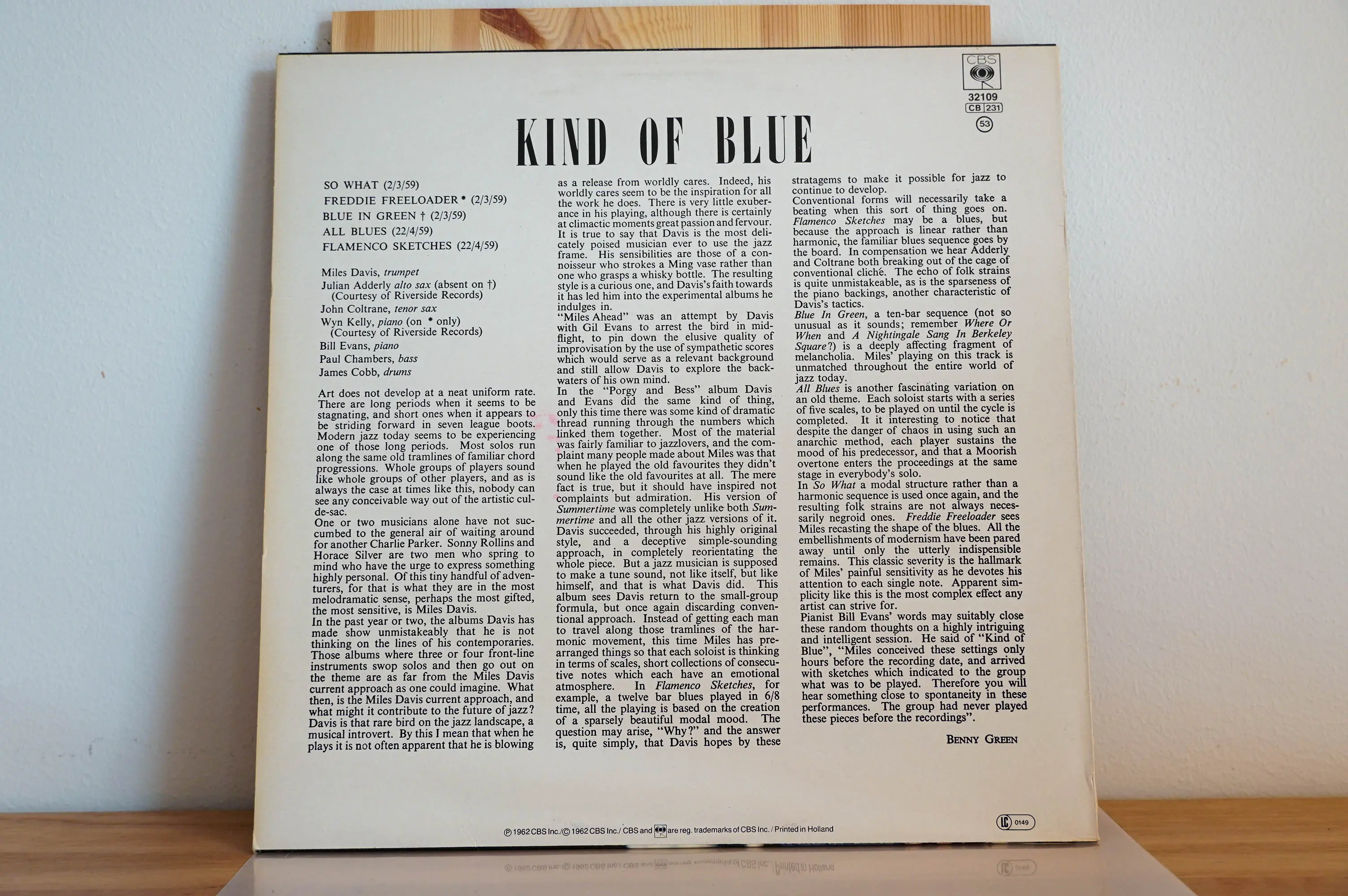 Miles Davis - Kind Of Blue - Image 4