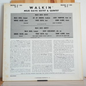 Miles Davis All Stars - Walkin' - Image 4