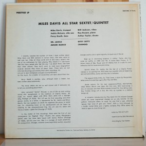 Miles Davis And Milt Jackson - Quintet / Sextet - Image 5
