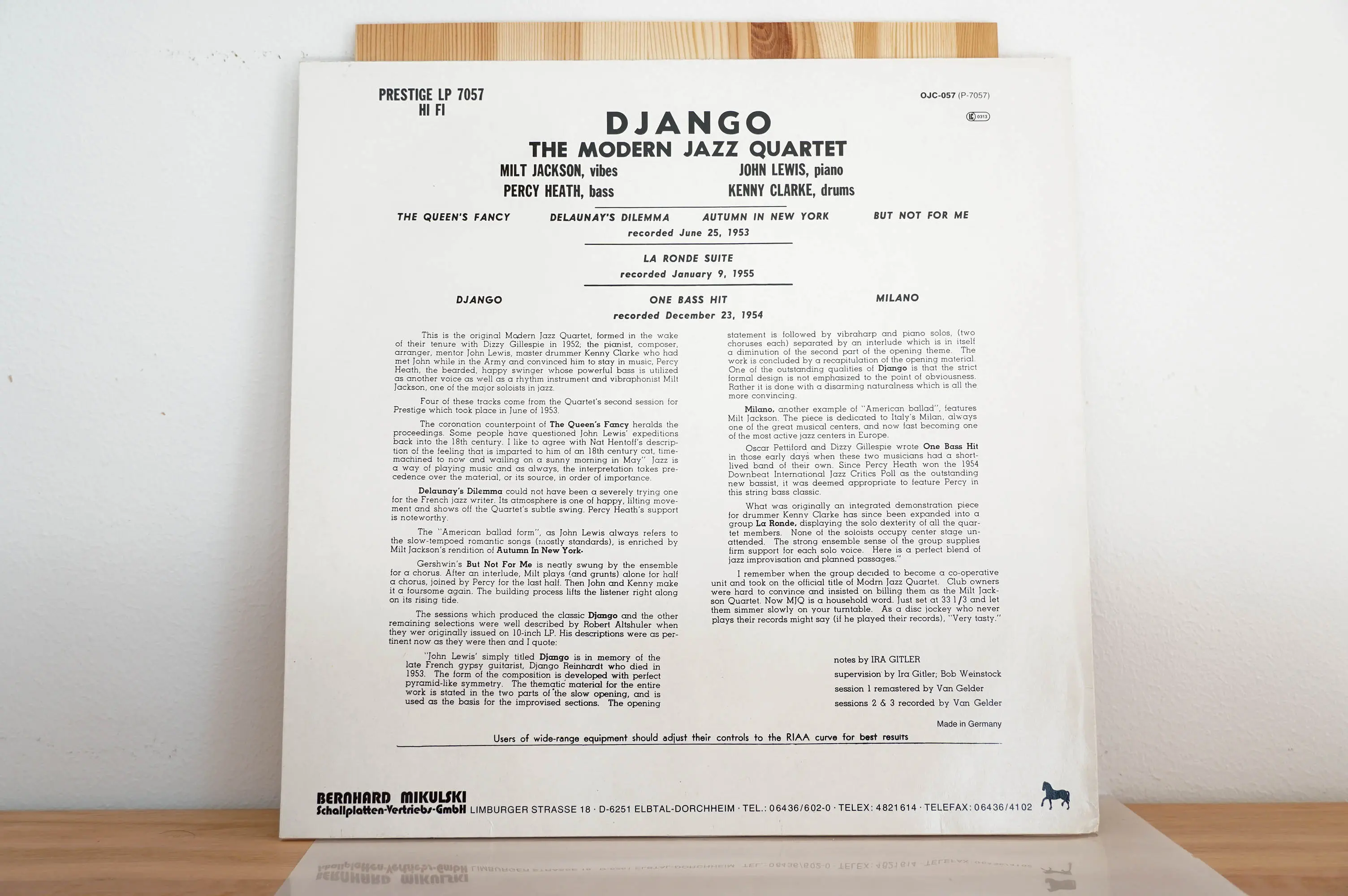 The Modern Jazz Quartet - Django - Image 4