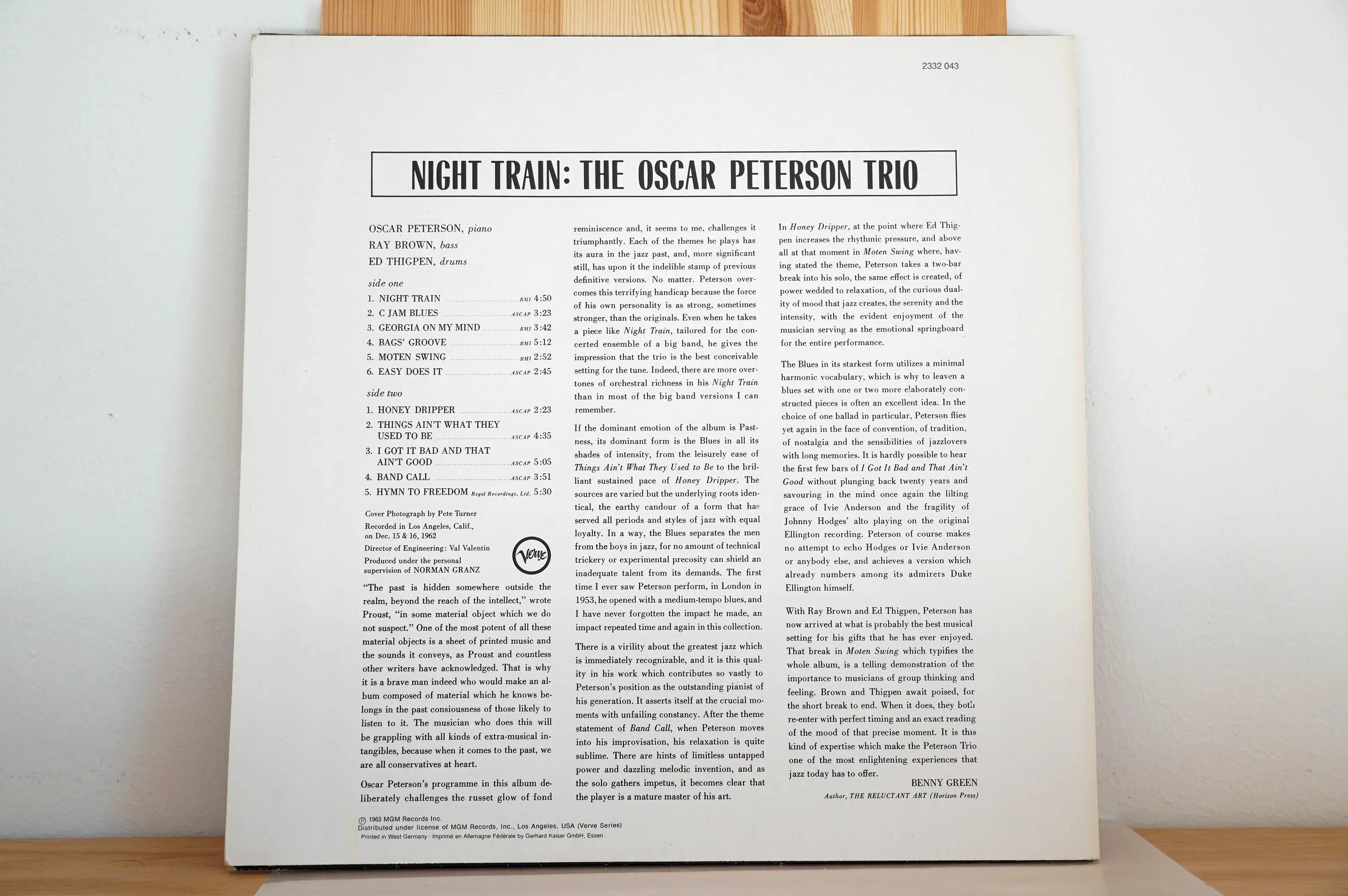 The Oscar Peterson Trio - Night Train - Image 4