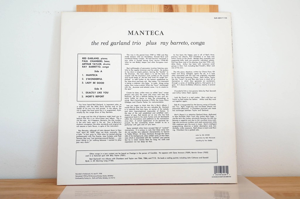 The Red Garland Trio - Manteca