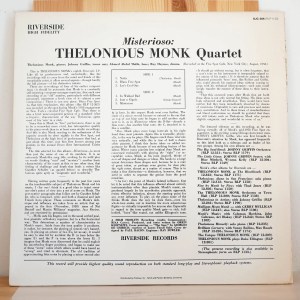 The Thelonious Monk Quartet - Misterioso - Image 4