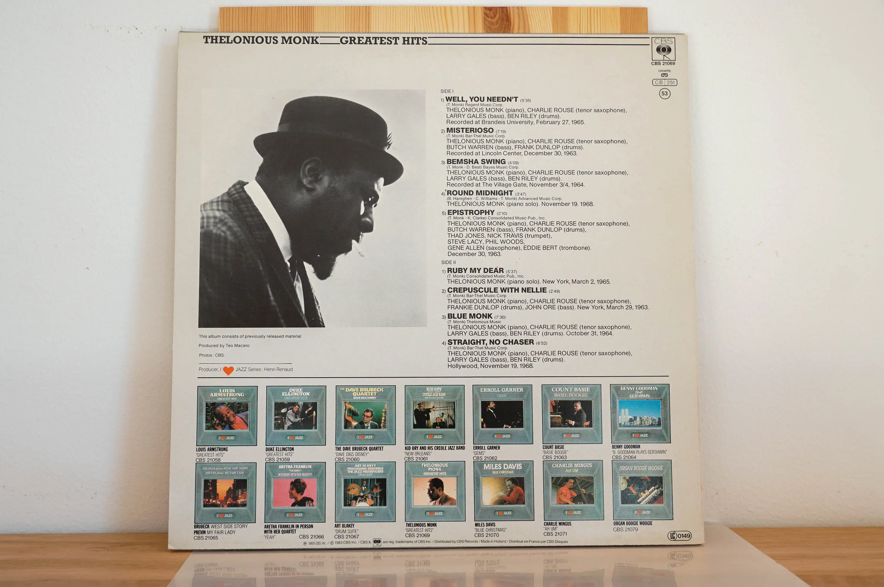 Thelonious Monk - Greatest Hits - Image 5