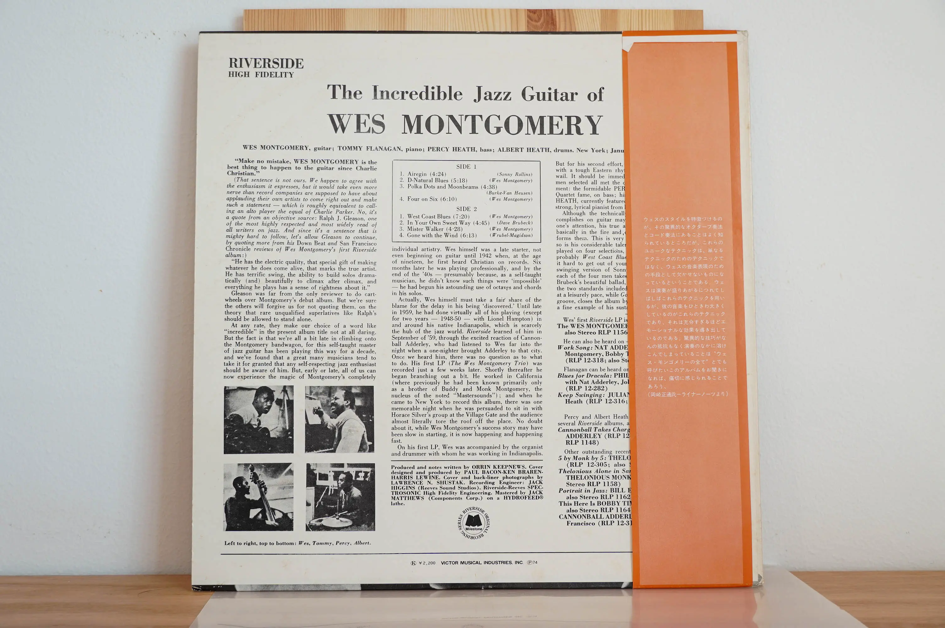 Wes Montgomery - The Incredible Jazz Guitar Of Wes Montgomery - Image 4