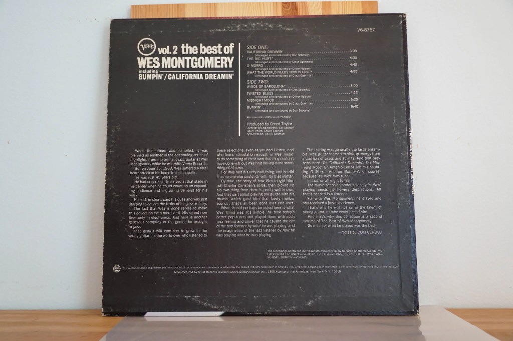 Wes Montgomery - The Best Of Wes Montgomery Vol. 2