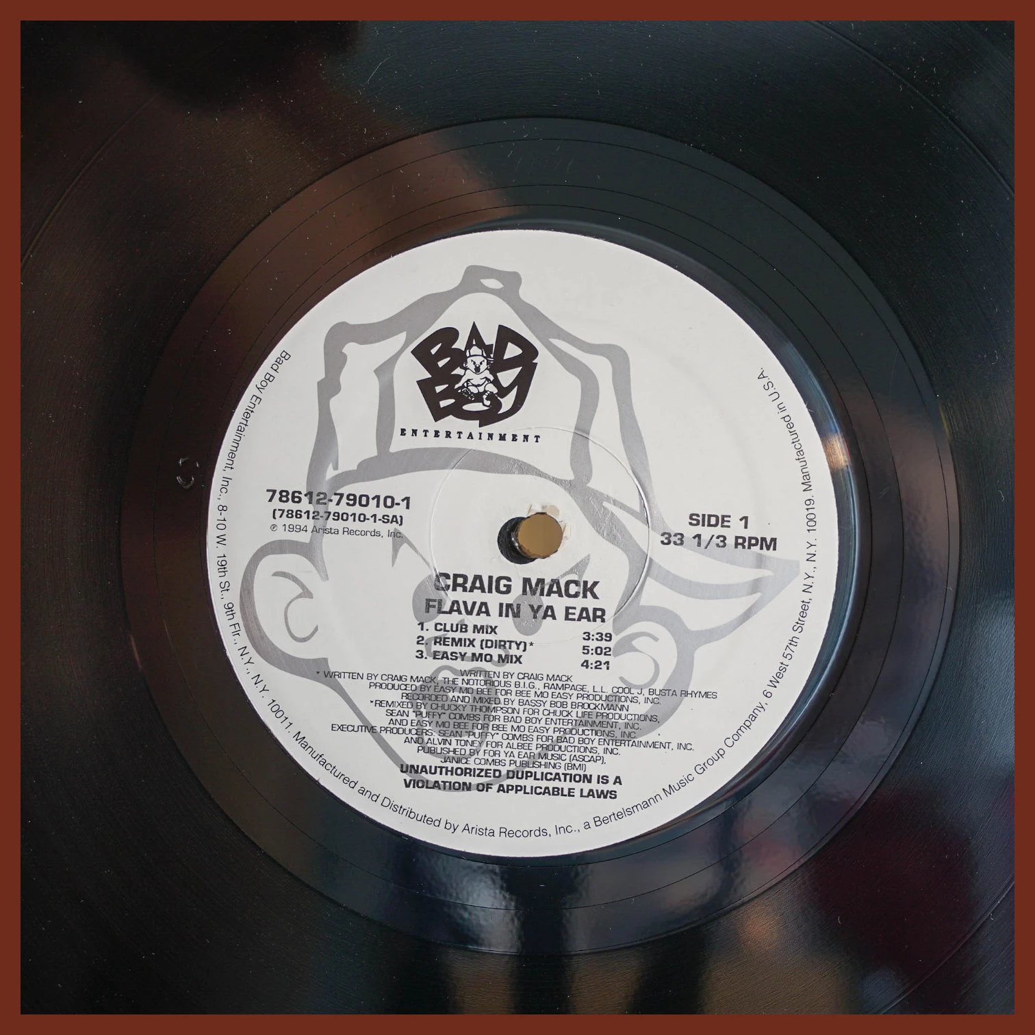 Craig Mack - Flava In Ya Ear (Remix) - Image 1