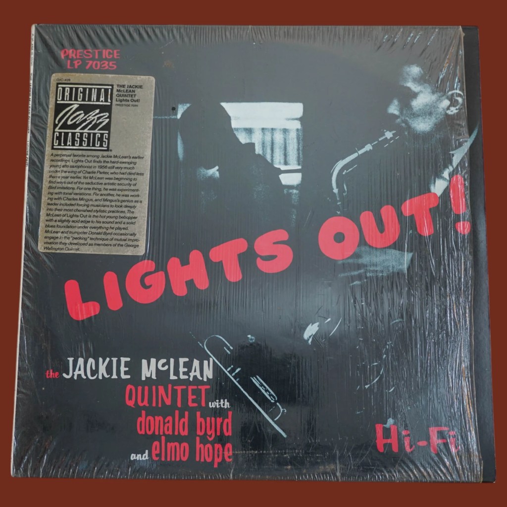 Jackie McLean Quintet With Donald Byrd And Elmo Hope - Lights Out!