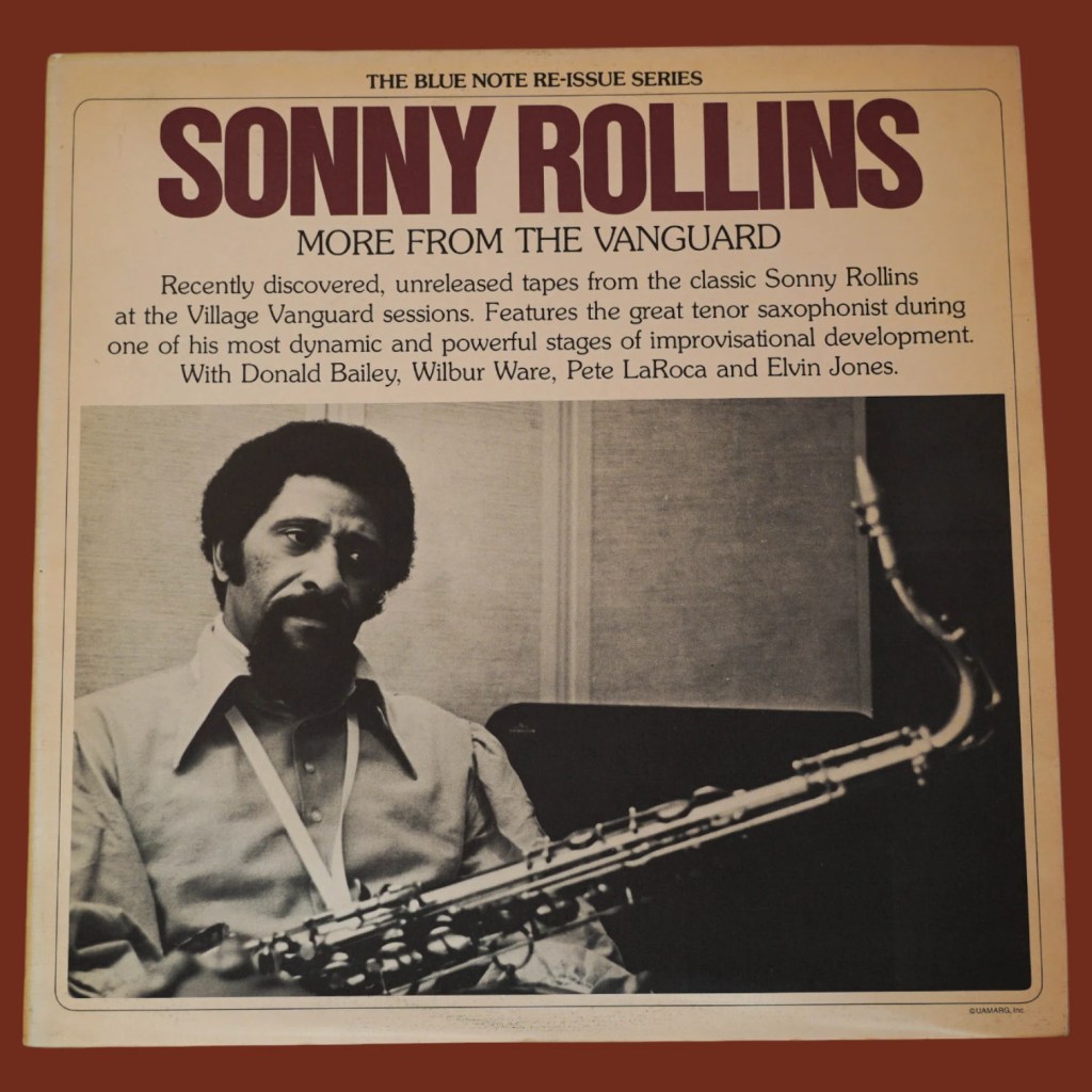 Sonny Rollins - More From The Vanguard