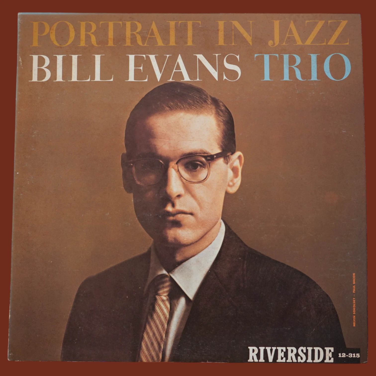 The Bill Evans Trio - Portrait In Jazz - Image 1